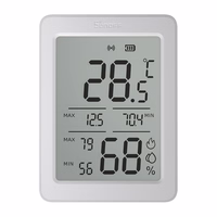 Sonoff AirGuard TH SNZB-02DR2 ZigBee LCD Temperature and Humidity Jutiklis