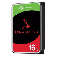 Seagate IronWolf Pro vidinis kietasis diskas 16 TB 256 MB 3.5" Serial ATA III (ST16000NT001)