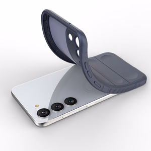 Magic Shield dėklas Samsung Galaxy S23+ lankstus šarvuotas dangtelis mėlynas