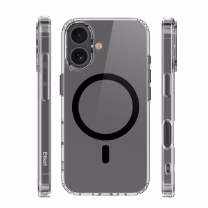 Etteri Color Mag dėklas for iPhone 16 Plus 6,7" juodas