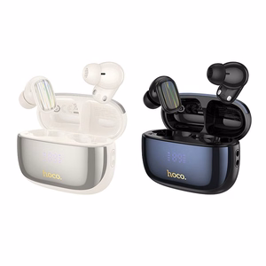 HOCO belaidės ausinės Bluetooth TWS ANC + ENC EQ20, juodos