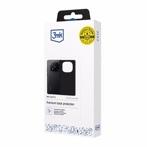 3mk Matinis Dėklas Pro for Xiaomi Redmi Note 15 Pro+ 5G - matinis juodas