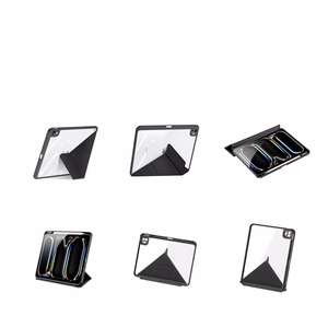 DUX DUCIS dėklas MAGI (m) su pieštuko laikymo vieta skirtas iPad Pro 11 (2024) - juodas (m)