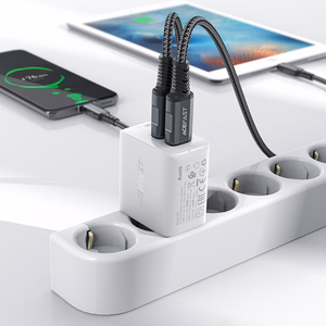 "Acefast" įkroviklis 2x USB 18W QC 3.0, AFC, FCP baltas (A33 baltas)
