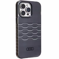 Audi IML Magnetinis dėklas telefonui iPhone 14 Pro Max - juodas