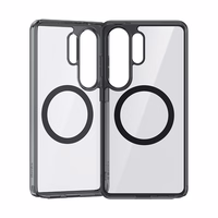 "Benks" magnetinis kristalų TPU rėmelis (0050), skirtas "Samsung Galaxy S26 Ultra black