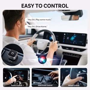 Belaidis CarPlay/Android Auto adapteris Ottocast Mini Cube juodas CP88-T3