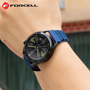 FORCELL F-DESIGN FS05 laikrodžio juosta Samsung laikrodio 20 mm - tamsiai mėlyna