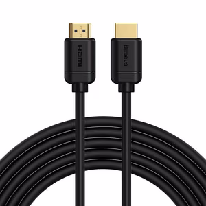 Baseus 2x HDMI 2.0 kabelis 4K 60Hz, 5 m, juodas