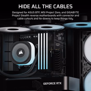 Corsair 4500X RS-R ARGB grūdintas stiklas vidutinio bokštelio korpusas, juodas