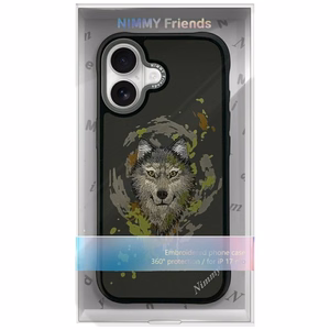 Nimmy Wilk Magnetinis dėklas telefonui iPhone 17 - tamsiai pilkas