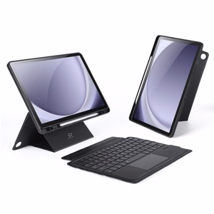 Dux Ducis "DK Series" Wireless Keybard for Samsung X210 / X216 / X218 Tab A9 Plus 11 Black
