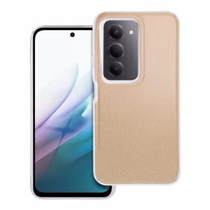 SHINING dėklas telefonui XIAOMI Redmi 15 4G / 15 5G (171.1mm) auksinis