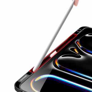 DUX DUCIS dėklas MAGI (m) su pieštuko laikymo vieta skirtas iPad Pro 13 (2024) - juodas (m)