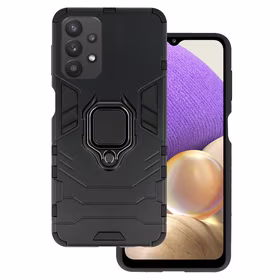Dėklas telefonui Ring Armor Samsung Galaxy A32 5G juodas