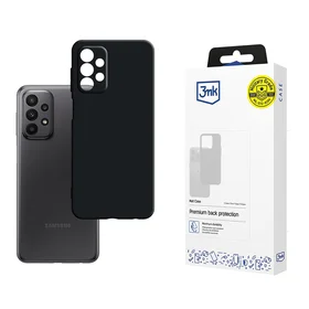 3mk Matinis dėklas telefonui Samsung Galaxy A23 / A23 5G - juodas