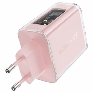 Acefast GaN 65W įkroviklis su 3 jungtimis (1xUSB, 2xUSB C) - žalias (A45)