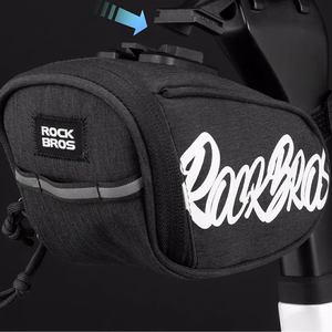 Rockbros G007 Flash Journey Saddle Bag 0.8 l - Black