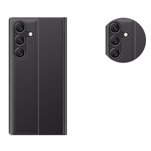 Naujas Sleep dėklas Flip su stovo funkcija Samsung Galaxy A26 - juodas