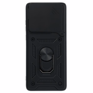 Slide Camera Armor dėklas telefonui Motorola Edge 60 5G, juodas