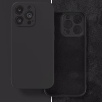 Dėklas Liquid Silicone 1.5mm Samsung S947 S26 Edge juodas