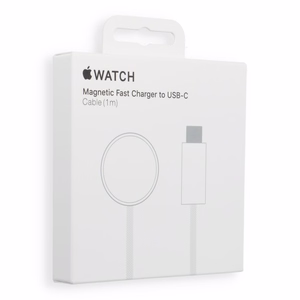 Apple Watch magnetinis greito įkrovimo USB-C laidas (1 m) MT0H3ZM/A - baltas, neįpakuotas