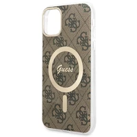 Guess GUHMN61H4STW iPhone 11 6.1" rudas/rudas kietas dėklas 4G MagSafe