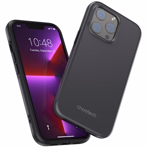 Choetech MFM Apsauginis dėklas iPhone 13 Pro Max juodas (PC0114-MFM-BK)
