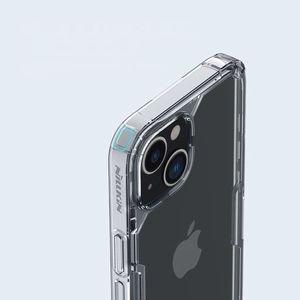 Nillkin Nature Pro dėklas telefonui iPhone 14 Plus, šarvuotas dangtelis, permatomas