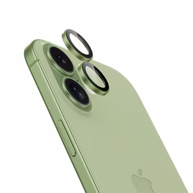 Benks grūdintas stiklas DR Sapphire Lens Protector kamerai iPhone 17 (2 lęšiai) žalias