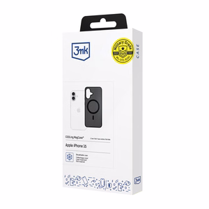 3mk COOLing Magnetinis dėklas telefonui Apple iPhone 16 Plus - juodas