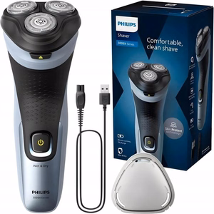 Philips X3063/00 men's shaver Rotation shaver Trimmer Black, Blue