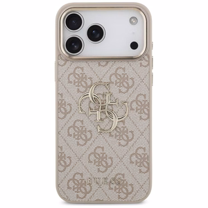 GUESS GUE005593 (PU W/ Big 4G Classic Logo) dėklas, skirtas iPhone 18 Pro Max / 17 Pro Max, spalva – rausvojo aukso