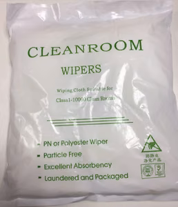 Sausos antistatinės servetėlės (cleanroom 400vnt)