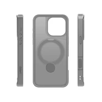 Etteri Matinis Mag Ring dėklas for iPhone 16 Pro 6,3" pilkas