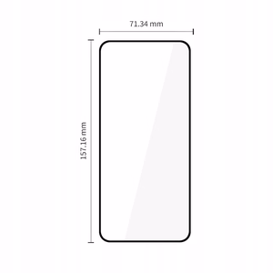 Tech-Protect Glass Fit+ grūdintas stiklas, 2 vnt. komplektas, skirtas Motorola Edge 70 5G, juodas