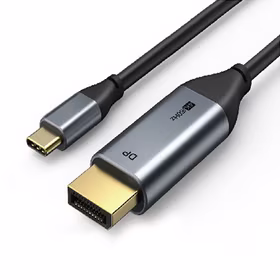 Kabelis USB-C - DisPlay Port, 4K, Ultra HD, 1.8 m, 1.2 ver.