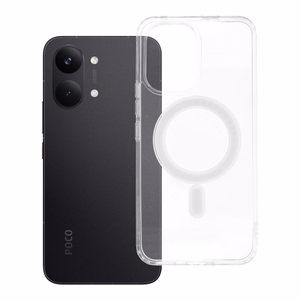 Dėklas Clear MagSafe Case Xiaomi Poco X8 Pro Max skaidrus