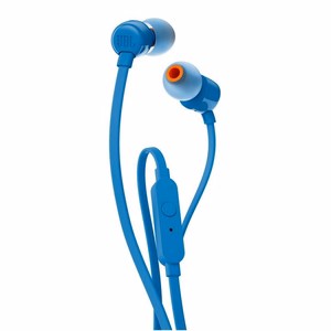 Wire earphones Jack 3,5 mm JBL T110 blue