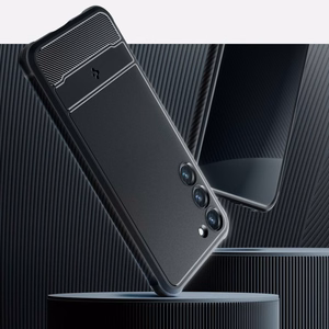Spigen Rugged Armor dėklas telefonui Samsung Galaxy S23 - matinė juoda