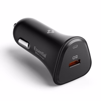 Spigen Essential EV301 30W automobilinis įkroviklis juodas