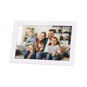Kruger&Matz FRAMEO Wi-Fi 10,1 colio skaitmeninis nuotraukų rėmelis, baltas