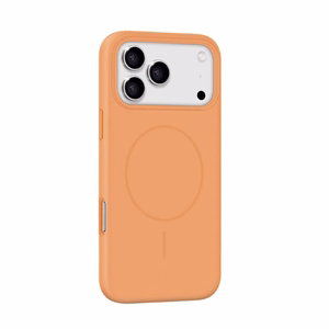Dėklas X-Level Fluid Skin MagSafe Apple iPhone 17 Pro Max oranžinis