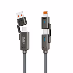 XO cabel NB275 4w1 USB-C - Lightning + USB - USB-C 60W 1,0 m ilgio