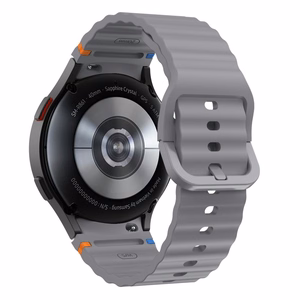TECH-PROTECT SILICONE SPORT SAMSUNG GALAXY WATCH 4 / 5 / 5 PRO / 6 / 7 / FE PIEŠTUKŲ PILKAS