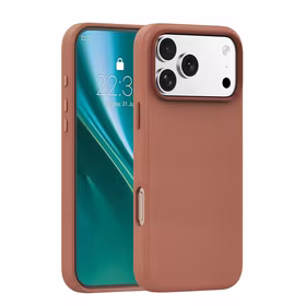 Etteri Elegant Mag dėklas for iPhone 17 Pro 6,3" rudas