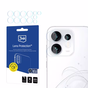 3mk „Lens Protection“ hibridinio stiklo kameros objektyvų apsauga, skirta „OPPO Reno 16 / Reno 16 Pro (CPH2863 / CPH2865)“