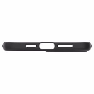 Spigen Liquid Air dėklas iPhone 12 / iPhone 12 Pro - Matinis juodas
