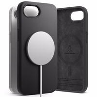 Ringke Silikoninis Magsafe iPhone 16e dėklas - juodas