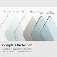 Apsauginis stiklas Spigen Glas.tR Slim 2-pack Tempered Glass Samsung Galaxy Xcover 7 / 7 Pro - skaidrus